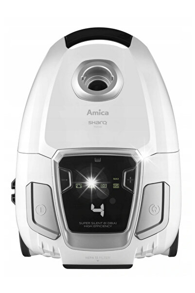 AMICA Aspirator tradițional VM 7011 Sharq 720W Alb Perie pentru parchet