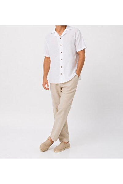 Cuckoo Cotton Muslin Men's Collared T-Shirt
