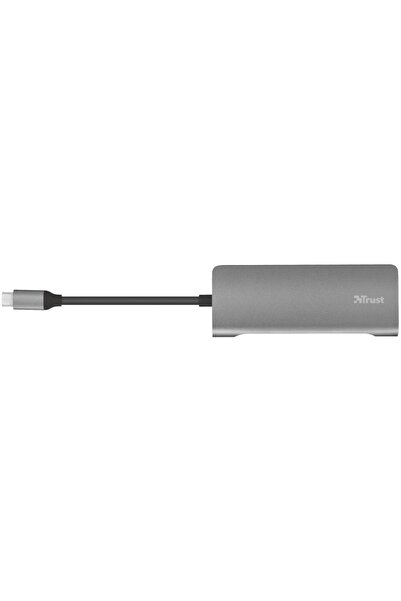 Trust Hub Adaptor 7 în 1 USB-C HDMI Ethernet USB-A Cititor
