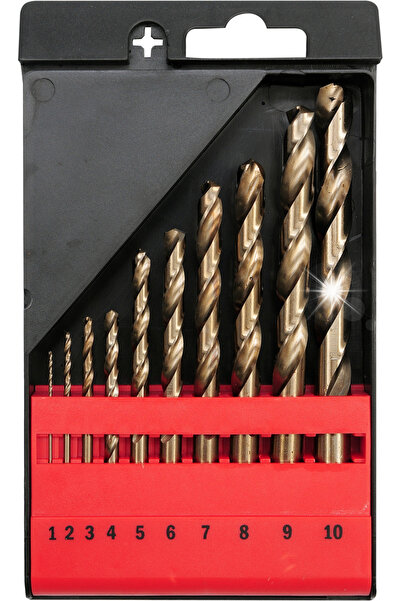 yato SET DE BROȘE PENTRU METAL CO-HSS 10 BUC. 1-10MM