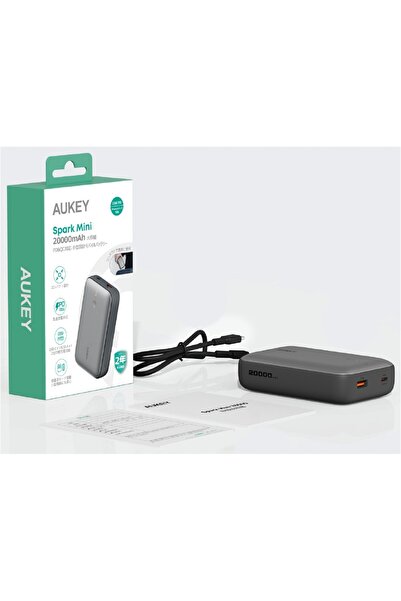 AUKEY Powerbank 20000mAh Spark Mini USB-C USB-A PB-Y57 ÎNCĂRCARE RAPIDĂ