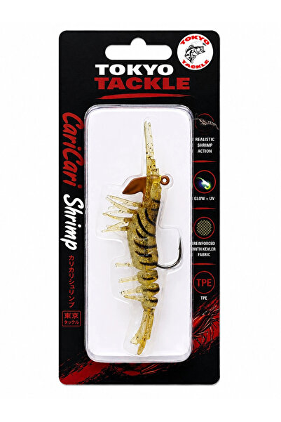 Tokyo Tackle CariCari Shrimp 7.6cm 6.5gr Silikon Karides Sahte Yem (Renk : TT...