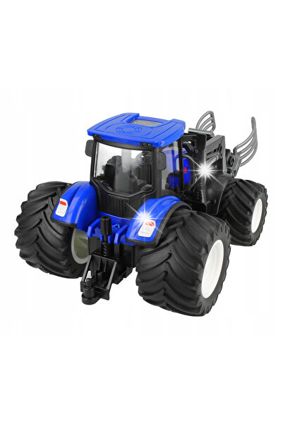 Stator TRACTOR TELECOMANDAT, mașină agricolă, cu telecomandă RC, cu acumulator