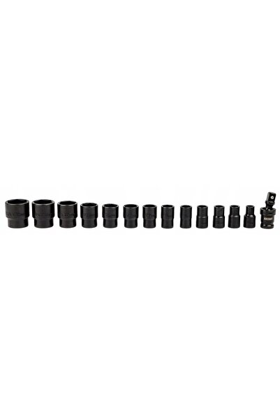 FORCEKRAFT SET ACCESORII PENTRU CHEIE PNEUMATICA 1/2'' 10-32MM 15el