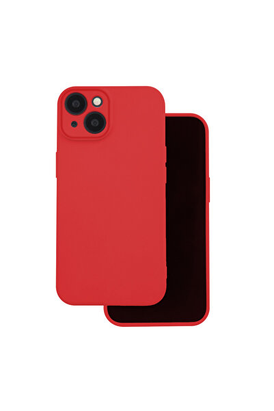 Techwave Μαλακή θήκη σιλικόνης για Apple iPhone 15 Plus κόκκινη