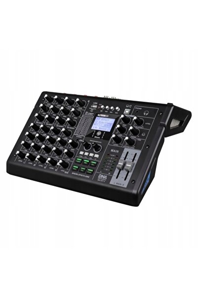 DNA MIX-EFF 6 mixer audio analogic 6 canale USB MP3 Bluetooth Phantom