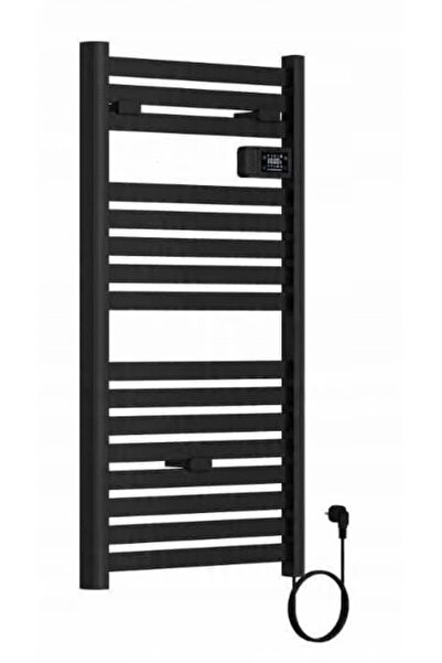 Granitan Radiator electric pentru baie, negru, 500W, cu programator, 3 moduri.
