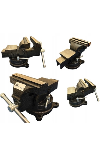 LEO TOOLS Clește de tâmplărie rotativ, din oțel inoxidabil, 125 mm, cu fălci ...