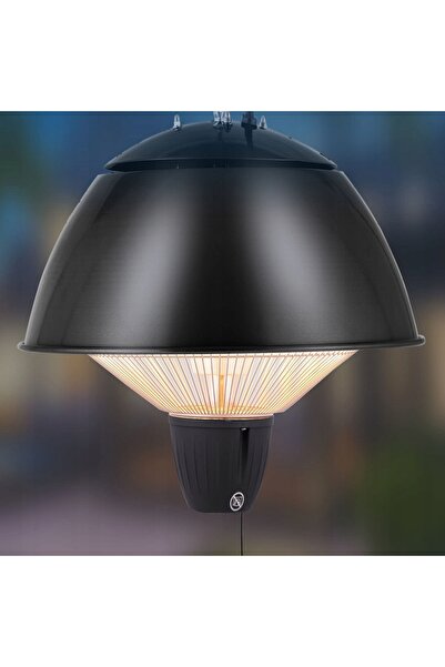 arebos Încălzitor de tavan cu reflector pentru cort 1500W - Ideal pentru camping