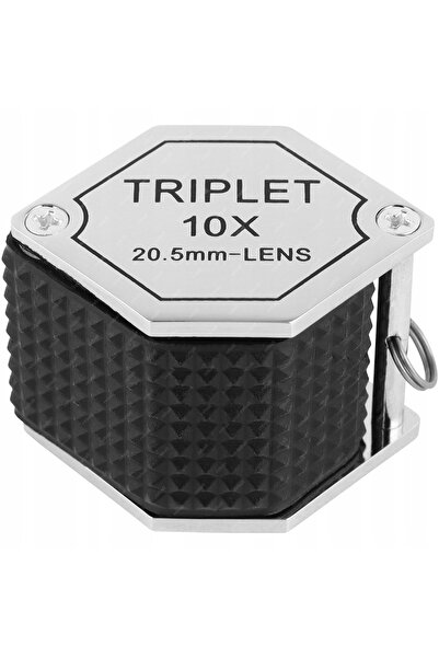 Reball Lupă de buzunar pentru bijutieri, cu lentilă pliabilă, 10x20.5mm