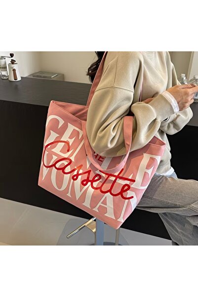 Genel Markalar Fermuarlı shopper çantası