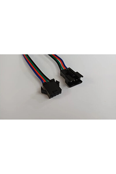 OEM Cablu cu mufa 4 Pini Tata/Mama mic negru JST SM 2B
