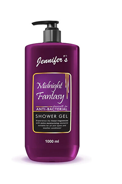 Jennifer's Midnight Fantasy Anti-Bacterial Shower Gel 1 Liter - Extra Moistur...