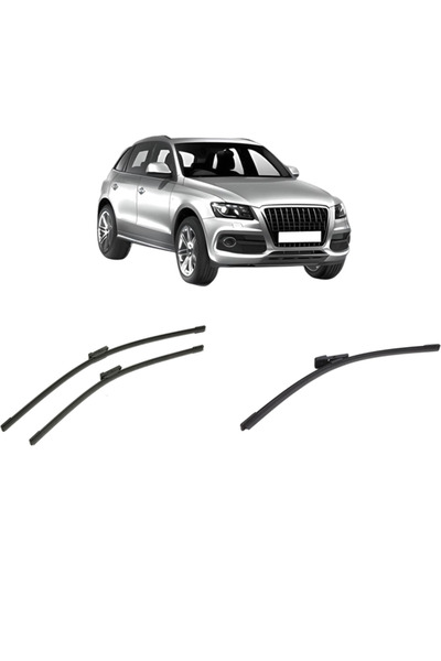 Bosch Set de 3 ștergătoare AUDI Q5 (8RB) pentru anii 2008-2017, pentru parbri...