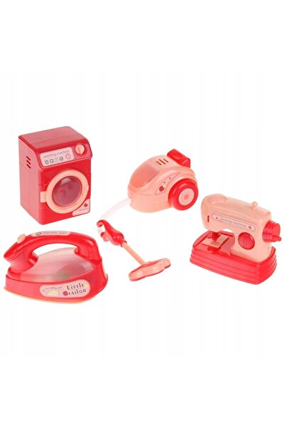 Nobo Kids Set de electrocasnice pentru copii: Aspirator, Mașină de spălat, Fi...