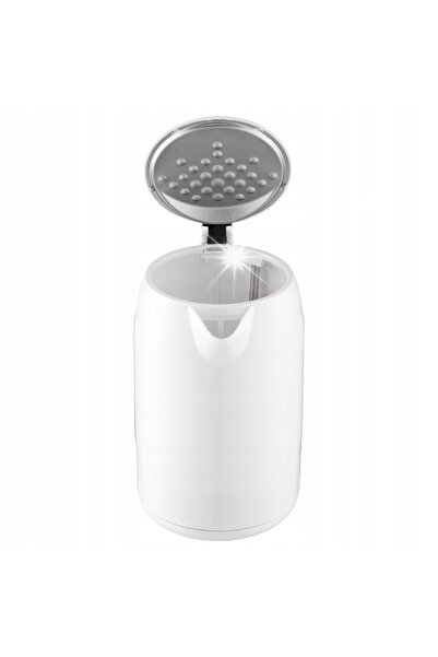 adler Fierbător electric 2,2L alb 2200W bază rotativă |   AD 1386