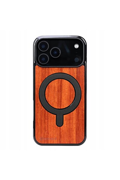 BewooDesign Husă din lemn Bewood pentru iPhone 17 Pro Max PADOUK cu MagSafe