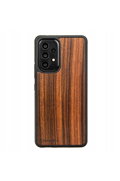 BewooDesign Husă din lemn pentru Samsung Galaxy A53 5G PALISANDER SANTOS