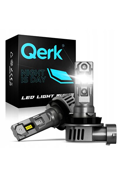 QERK Becuri LED H11 CANBUS 1:1, LUMINĂ MARE, RETROFIT, POTRIVIRE PERFECTĂ