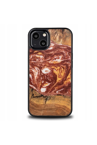 BewooDesign Husă Bewood Unique pentru iPhone 13 - Planete - Marte