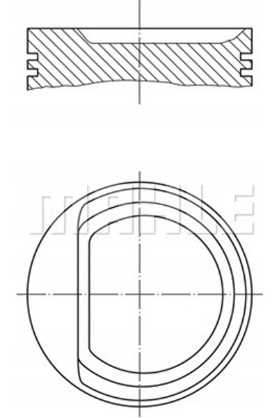 MAHLE Piston 030 71 00