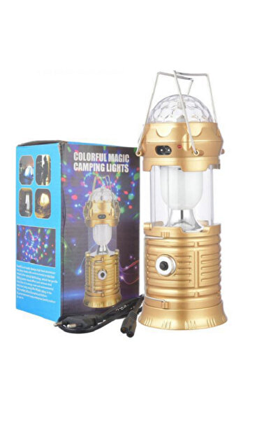 OEM Ηλιακό Φορητό Φανάρι Κάμπινγκ LED USB SX-6808T 3W