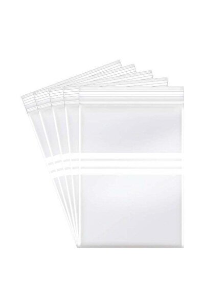 Duravel Pack Of 120 Clear Reclosable Zip Plastic Poly Bags 15 X 22 with Heavy...