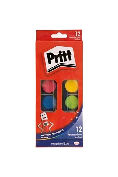 Pritt SULU BOYA BÜYÜK TABLET 12 RENK (1047948)
