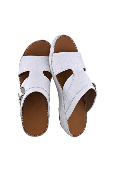 Cirino ( C-2800 ) Handmade Arabic Men's Slippers | Outdoor Arabic Sandals For...