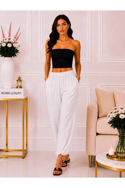 Nowa luxury KADIN MODLL KUMAŞ ŞALVAR MODEL PANTOLON
