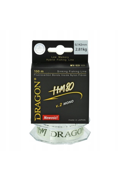 NO BRAND Fir DRAGON HM80 V.2 Mono 0,161 mm / 150 m Verde deschis