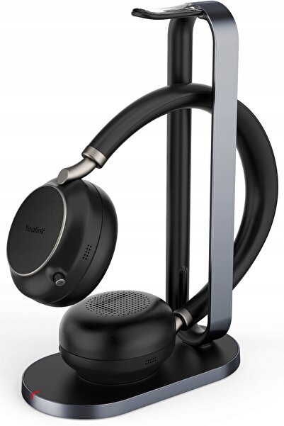 Yealink Căști BH76 Teams USB-C Negru + Stație de încărcare