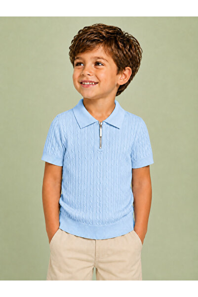 Genel Markalar POLO YAKA FERMUARLI SAC ORGULU TSHIRT 9 RENK RAHAT KESIM NEFES...