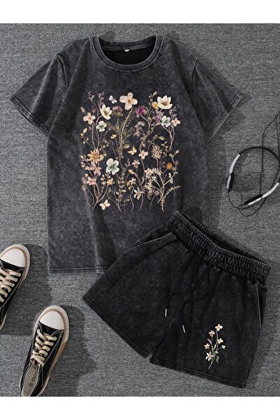 Toum Design grunge oversize washed vintage bermuda shorts