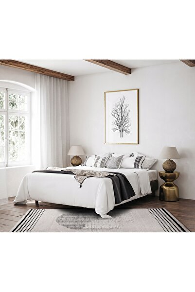 Multi Decor Covor de interior MULTIDECOR Elio Linie 80 x 150 cm Crem-negru
