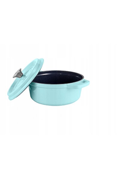 Vintage Cuisine Garnek VC2P2218MT20CP Mentă 22 cm