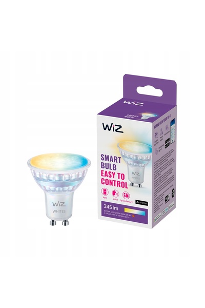 NO BRAND Bec inteligent LED WIZ 929003772222 4.7W GU10 WiFi