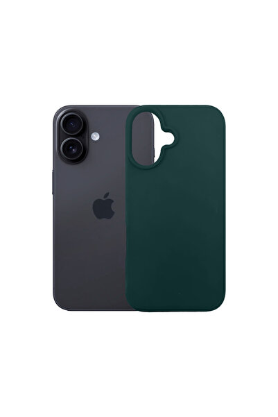 NO BRAND Etui 3MK Silicone Guardx MagCase pentru Apple iPhone 16 Verde închis