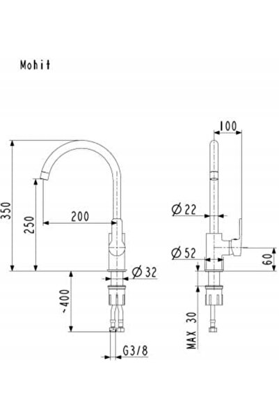KFA Armatura Bateria Mohit 5913-815-00 Crom