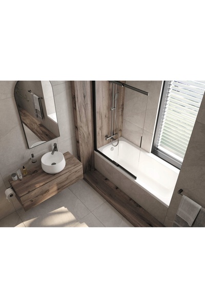 DEANTE Lavoar de baie Silia ADI D851 Titanium 50 x 100 cm Gri