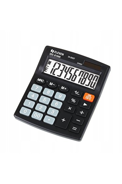 NO BRAND Calculator ELEVEN SDC-810NR Alimentare cu baterie si solara, 3 memorii