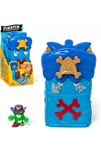 NO BRAND Set de figurine MAGIC BOX Piratix Adventure World Secret Shark Cave
