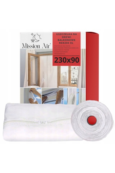 Mission Air Garnitură pentru ușa de balcon a aparatului de aer condiționat, 2...
