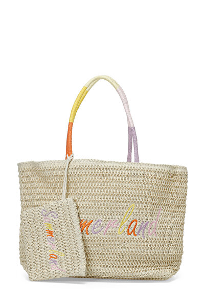 Butigo Beach Bag Women's Sand Hasir Summer Plj