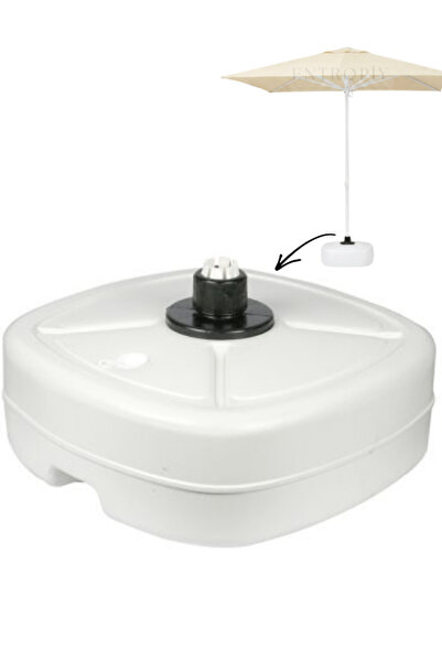 entropiy 70 Litre Plaj Bahçe Havuz Şemsiye Bidonu- Taşınabilir, 50 mm Boru Ça...