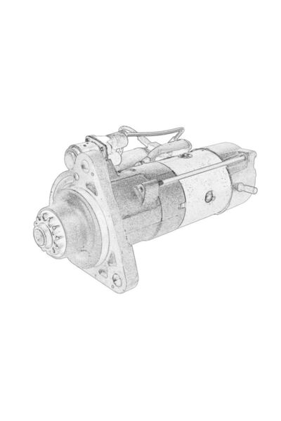 Mitsubishi Electromotor (24v 5,5kw Nouă cu Garanție) Iveco Eurostar Stralis I...
