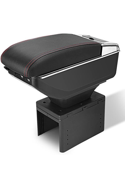 PİNUKS Tc30-291002 Armrest Multi-Functional. 6 USB Black Sliding Imported Pre...