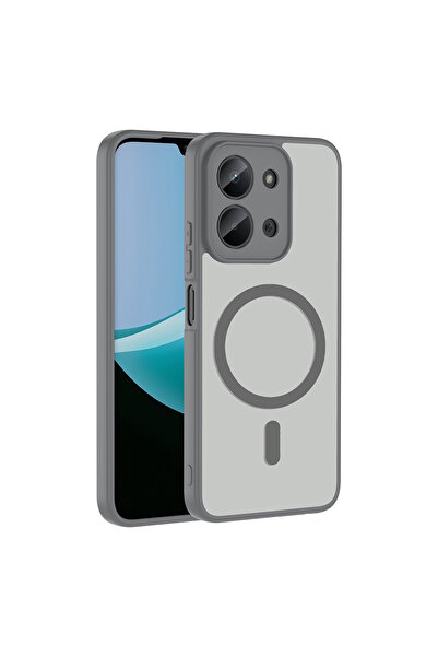 m.tk moveteck Xiaomi Redmi 15C Uyumlu Kılıf Mat Magsafe Şarj Özellikli Darbe ...