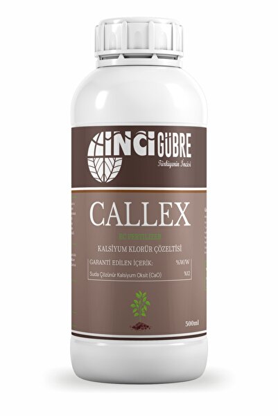 İnci Gübre Callex Sıvı Kalsiyum Gübresi 500 ML - Meyve Kalite Arıtıcı ve Raf ...