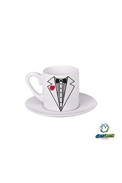 Ghostbastır Design Damatlık Turkish Coffee Cup 0118